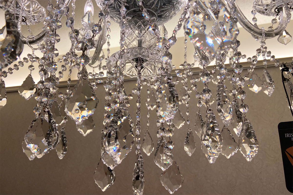 IRIS CRISTAL BOHEMIA シャンデリア | VITA DOLCHE TOKYO MARINER SHOW